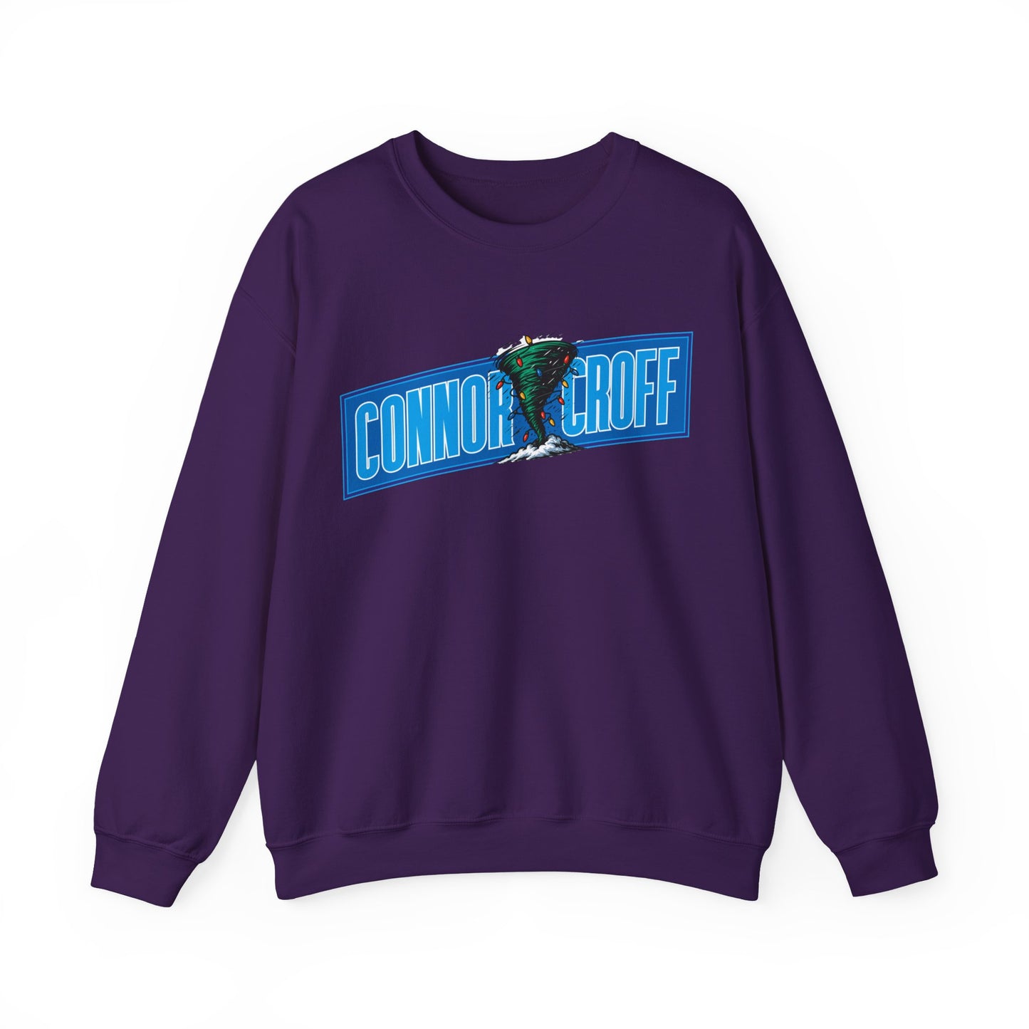 Connor Croff Christmas Logo Unisex Heavy Blend™ Crewneck Sweatshirt