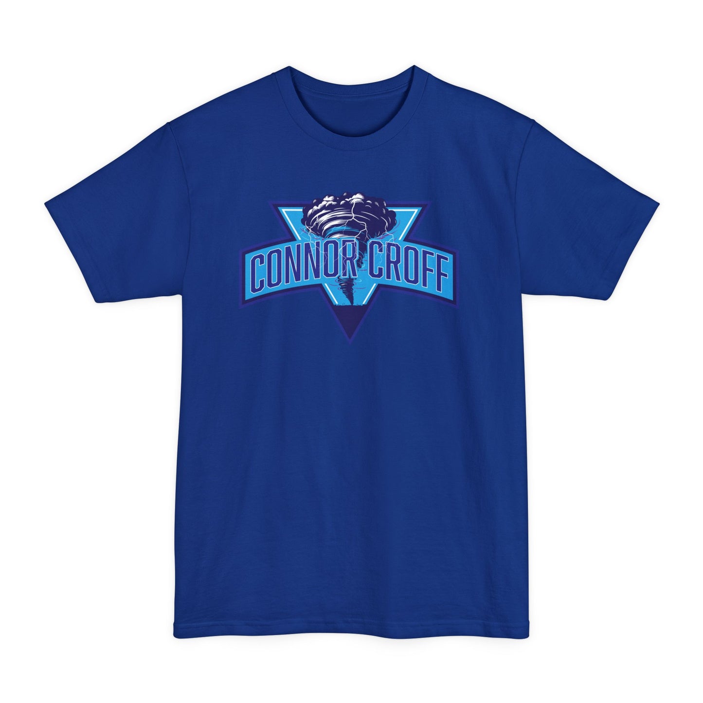 TALL SIZE Unisex Connor Croff Blue Logo T-Shirt