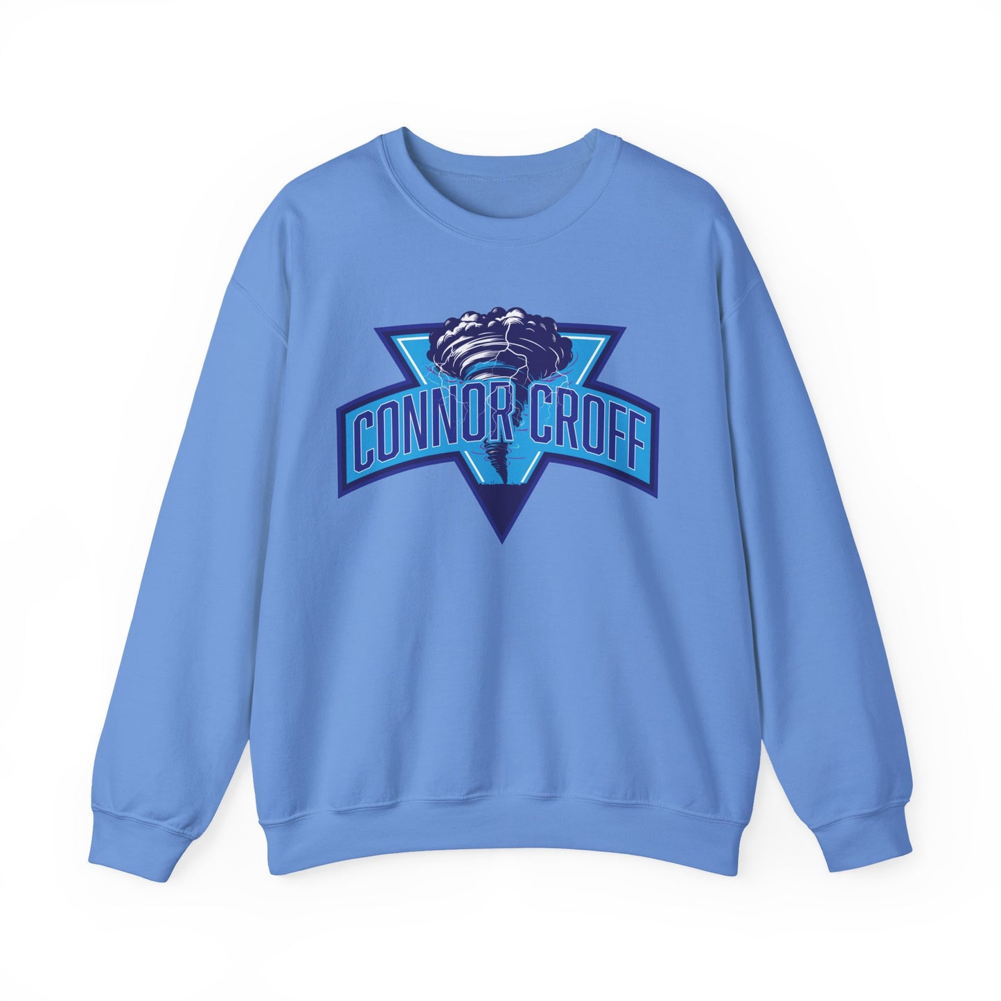 Connor Croff Blue Logo Unisex Heavy Blend™ Crewneck Sweatshirt