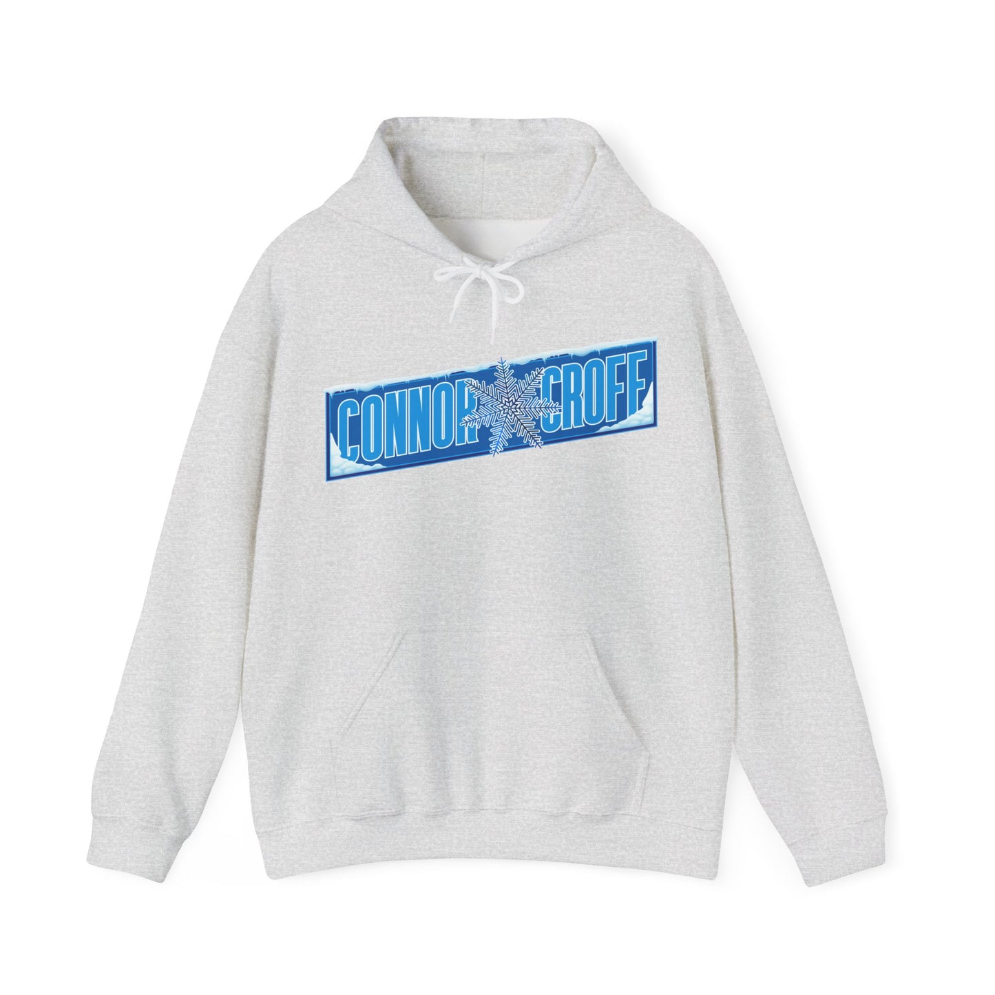 Connor Croff Snowflake Logo Unisex Heavy Blend™ Hooded Sweatshirt