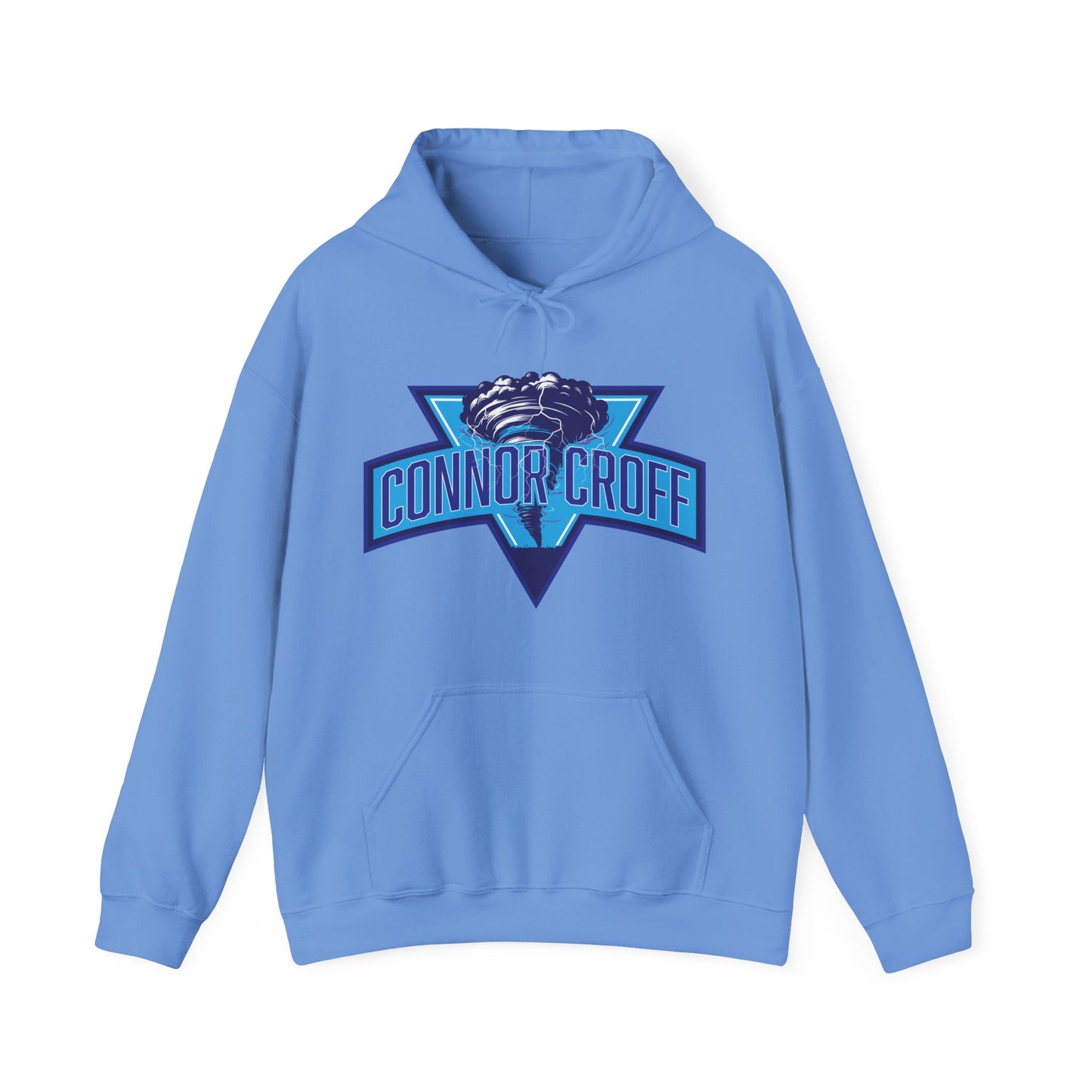 Connor Croff Blue Logo Unisex Heavy Blend™ Hooded Sweatshirt