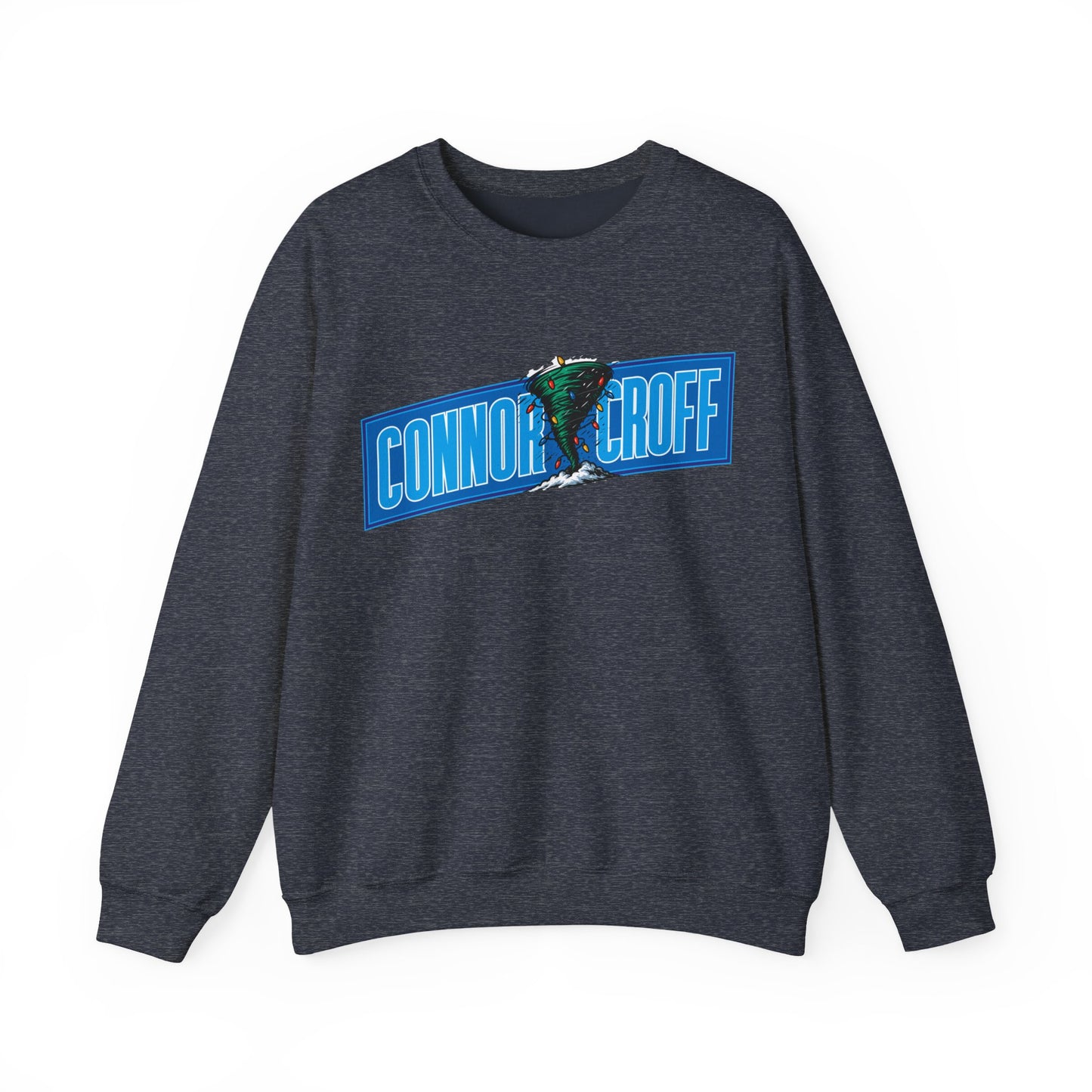 Connor Croff Christmas Logo Unisex Heavy Blend™ Crewneck Sweatshirt