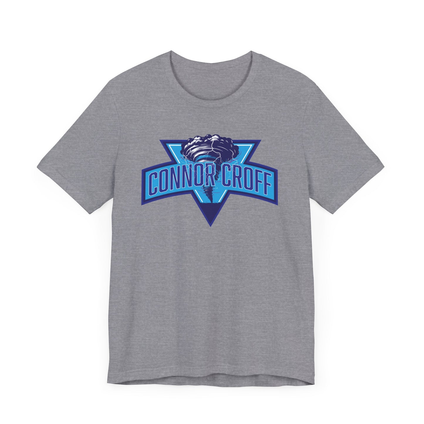 Connor Croff Blue Logo Unisex Jersey Short Sleeve Tee