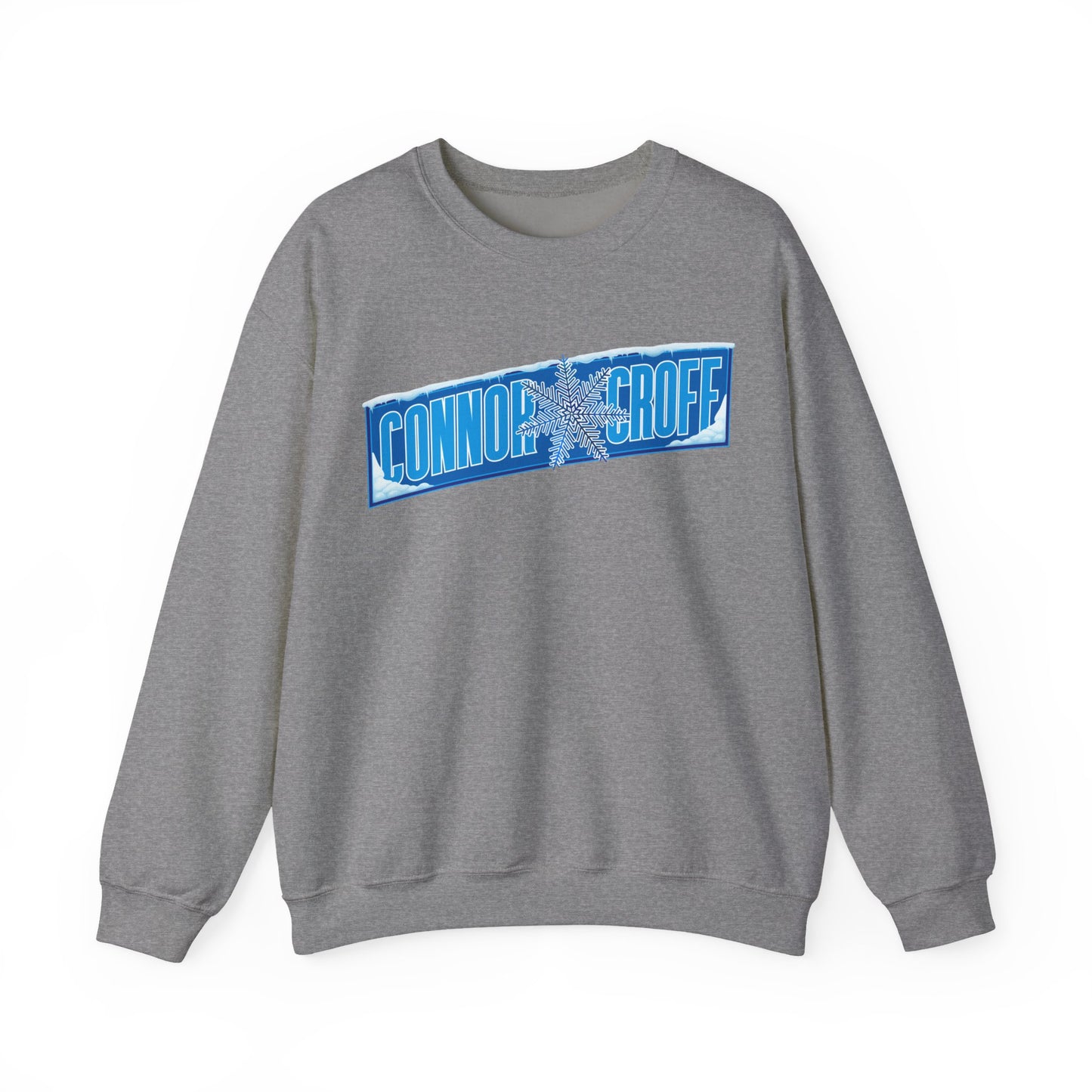 Connor Croff Snowflake Logo Unisex Heavy Blend™ Crewneck Sweatshirt