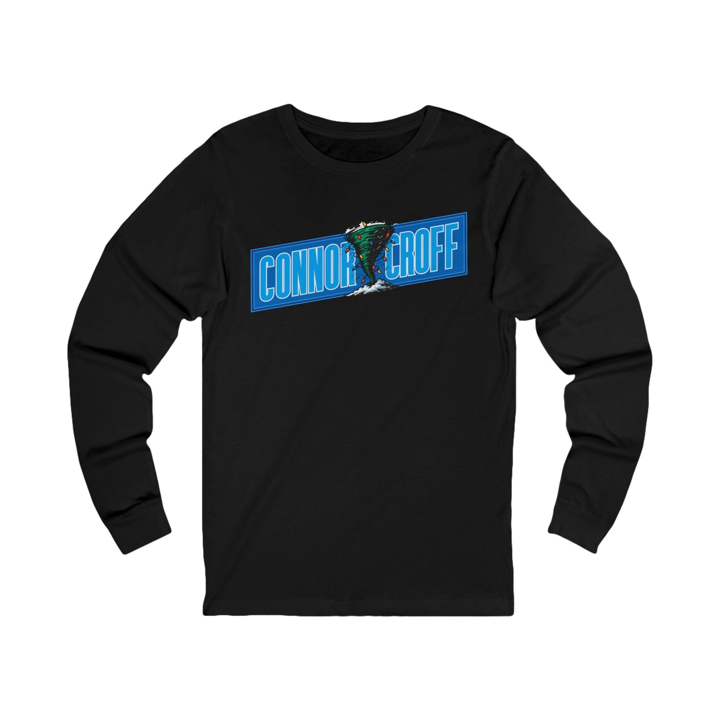 Connor Croff Christmas Logo Unisex Jersey Long Sleeve Tee