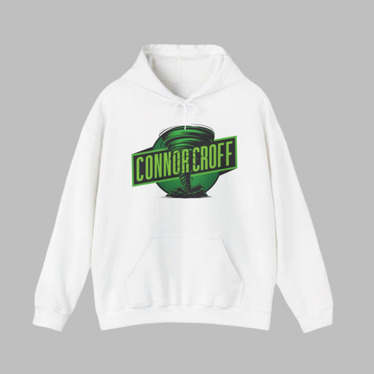 Connor Croff Green Circle Logo Unisex Heavy Blend™ Hooded Sweatshirt