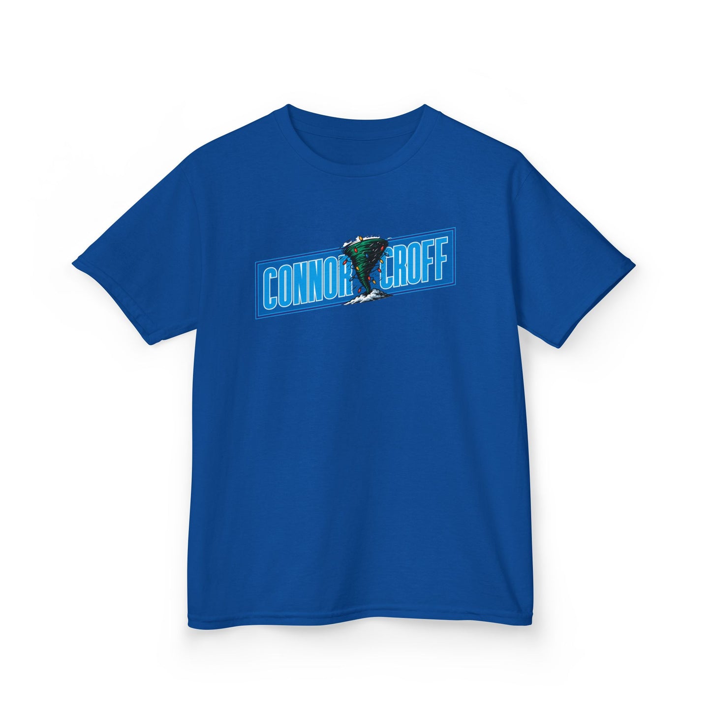 Connor Croff KIDS Heavy Cotton™ Tee Christmas Logo