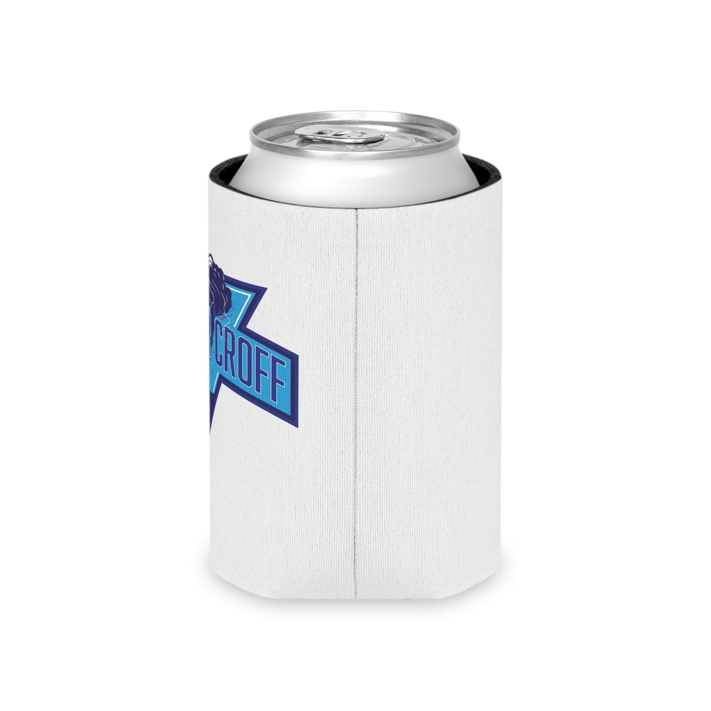 Connor Croff Tornado Blue Logo Can Cooler Sleeve for Regular Cans