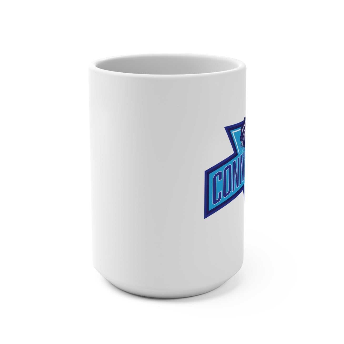 Connor Croff Blue Logo Mug 15oz