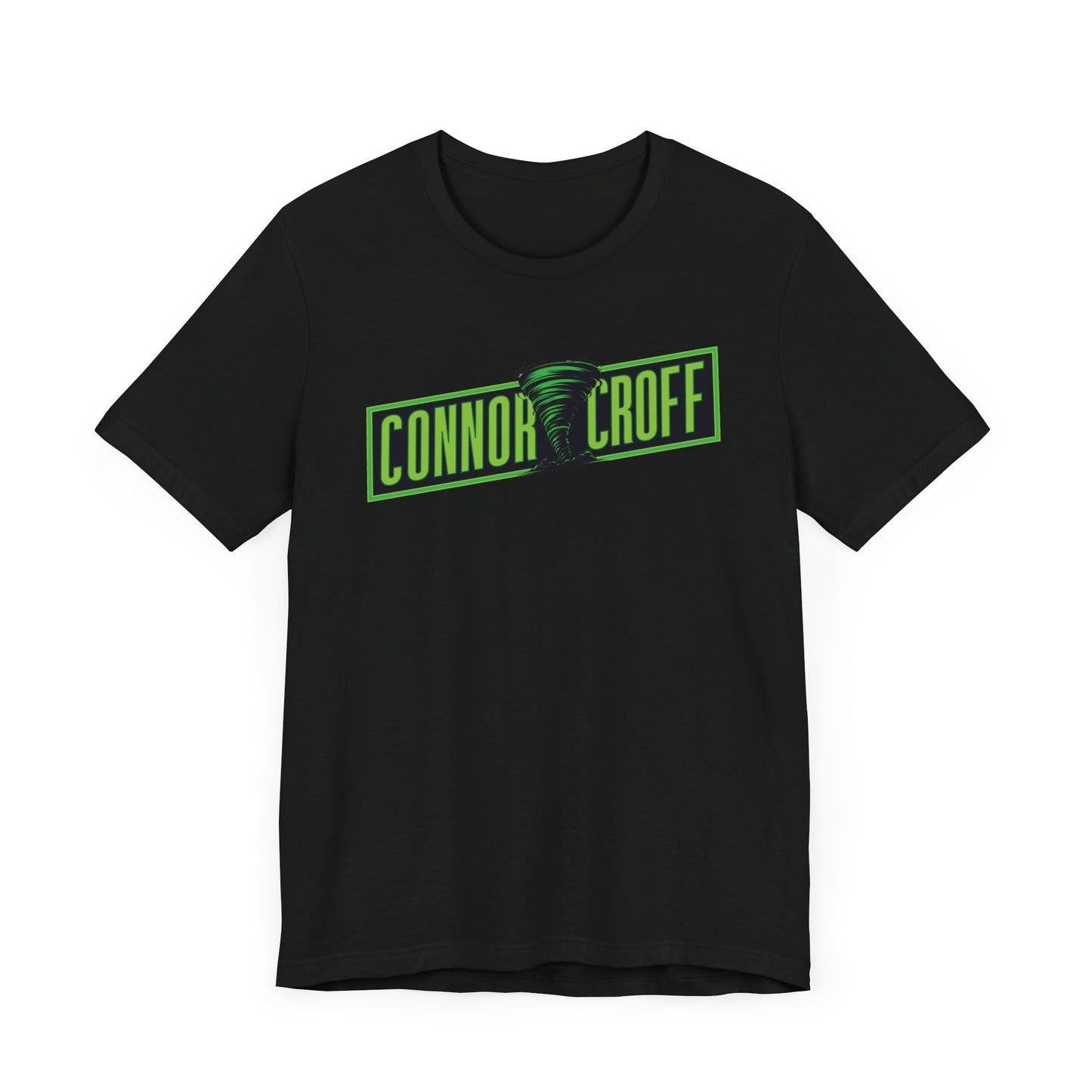 Connor Croff Green Logo Unisex Jersey Short Sleeve Tee