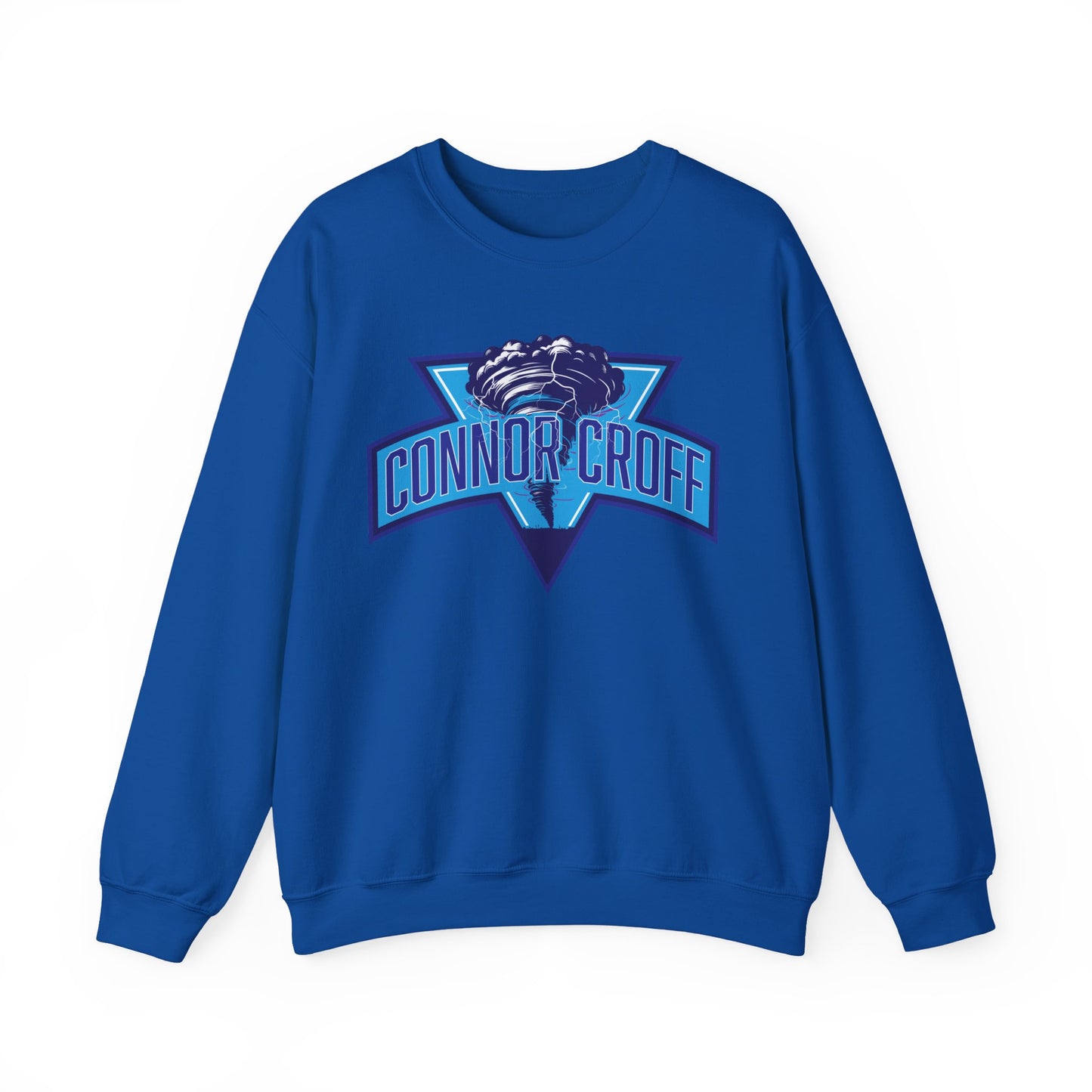 Connor Croff Blue Logo Unisex Heavy Blend™ Crewneck Sweatshirt