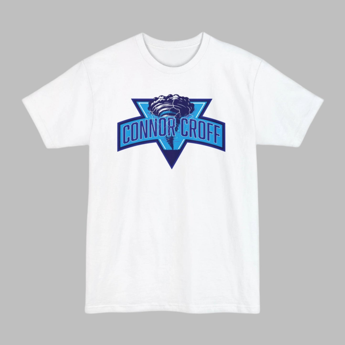 TALL SIZE Unisex Connor Croff Blue Logo T-Shirt