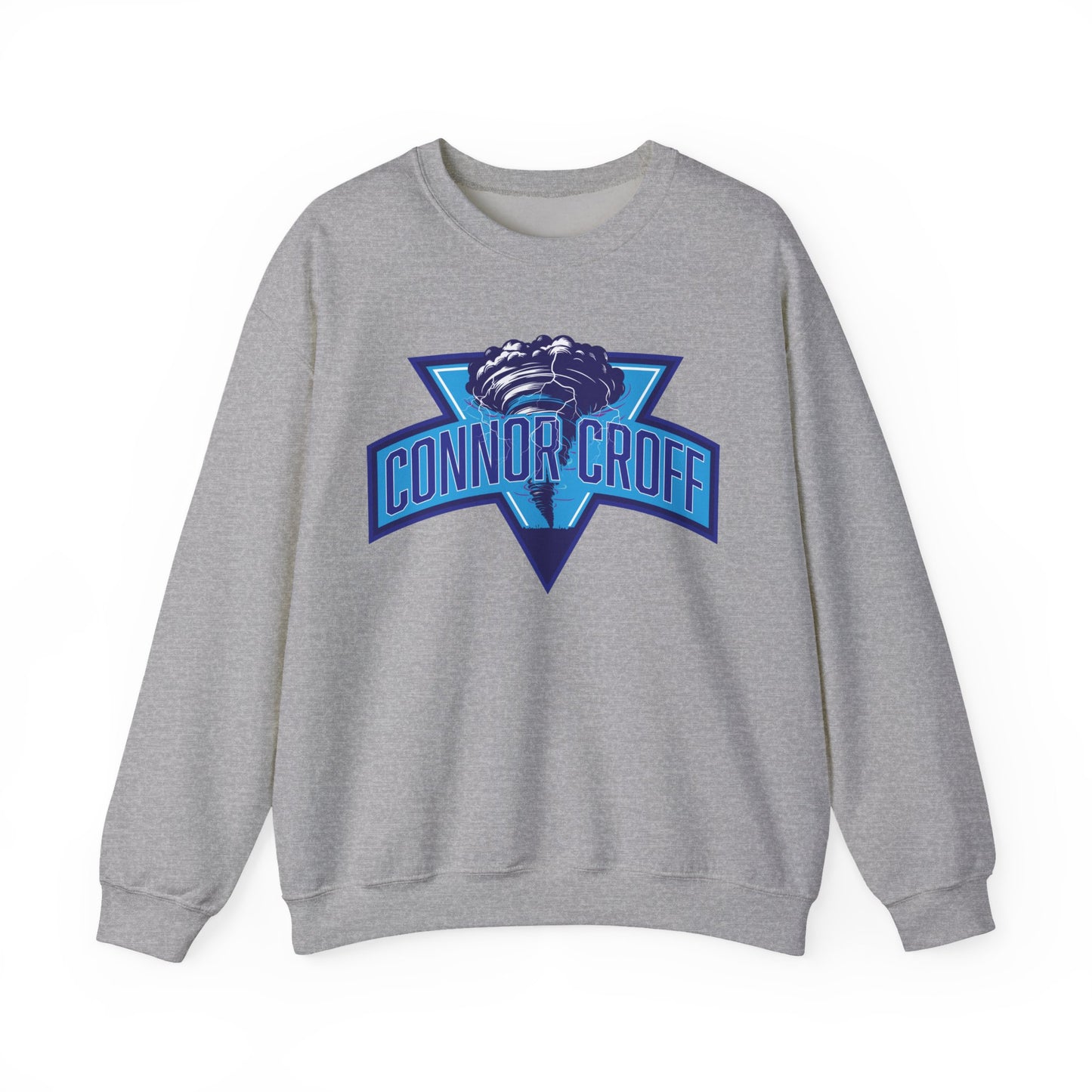 Connor Croff Blue Logo Unisex Heavy Blend™ Crewneck Sweatshirt