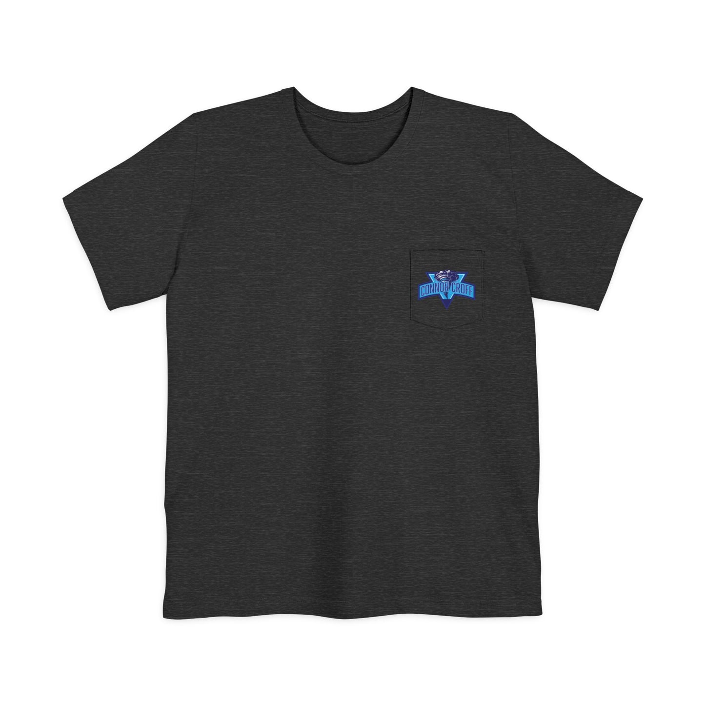 Connor Croff Blue Logo Unisex Pocket T-shirt