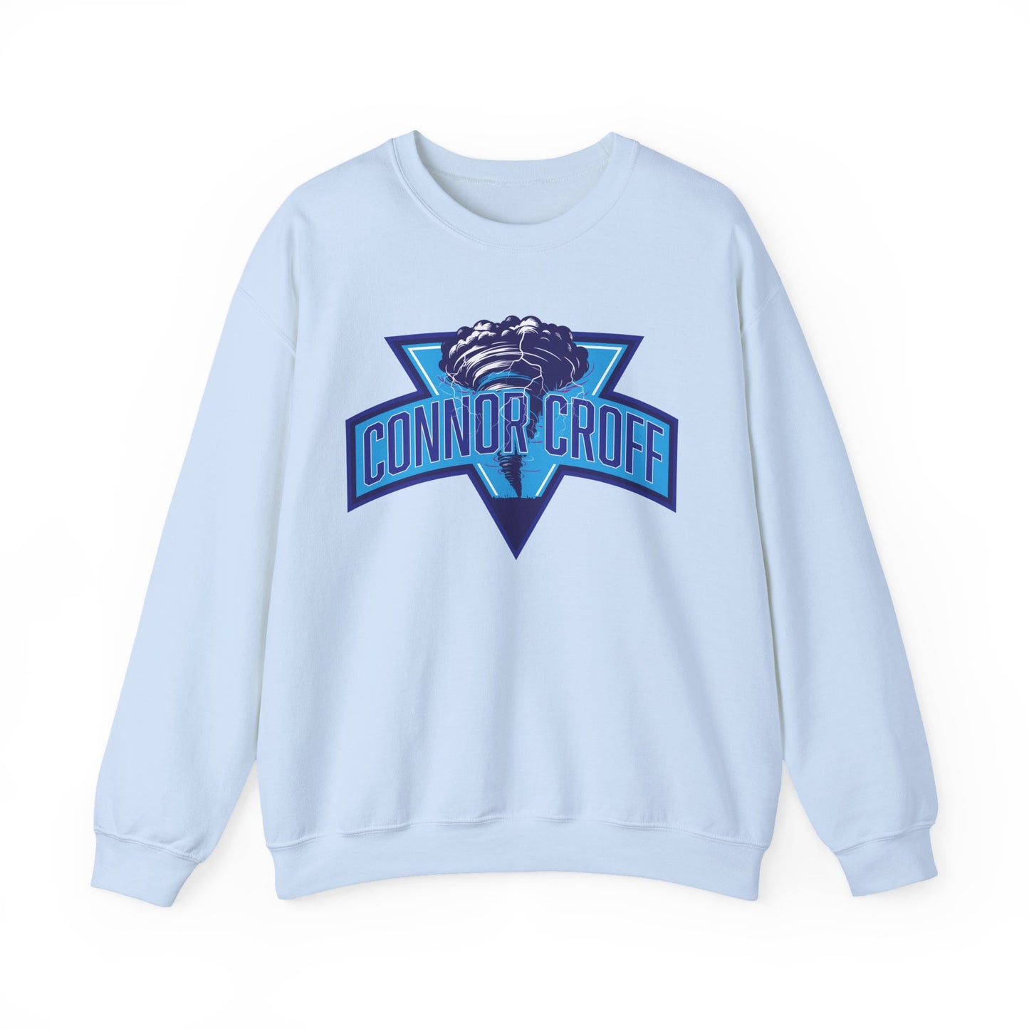 Connor Croff Blue Logo Unisex Heavy Blend™ Crewneck Sweatshirt
