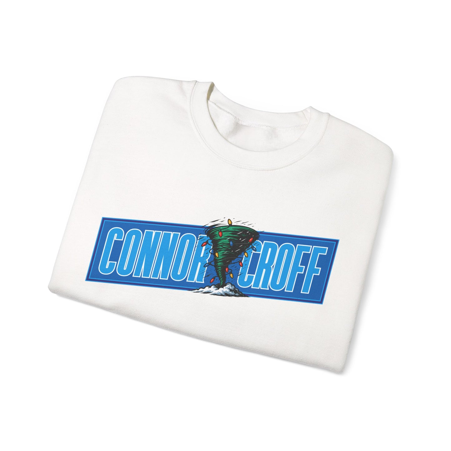 Connor Croff Christmas Logo Unisex Heavy Blend™ Crewneck Sweatshirt