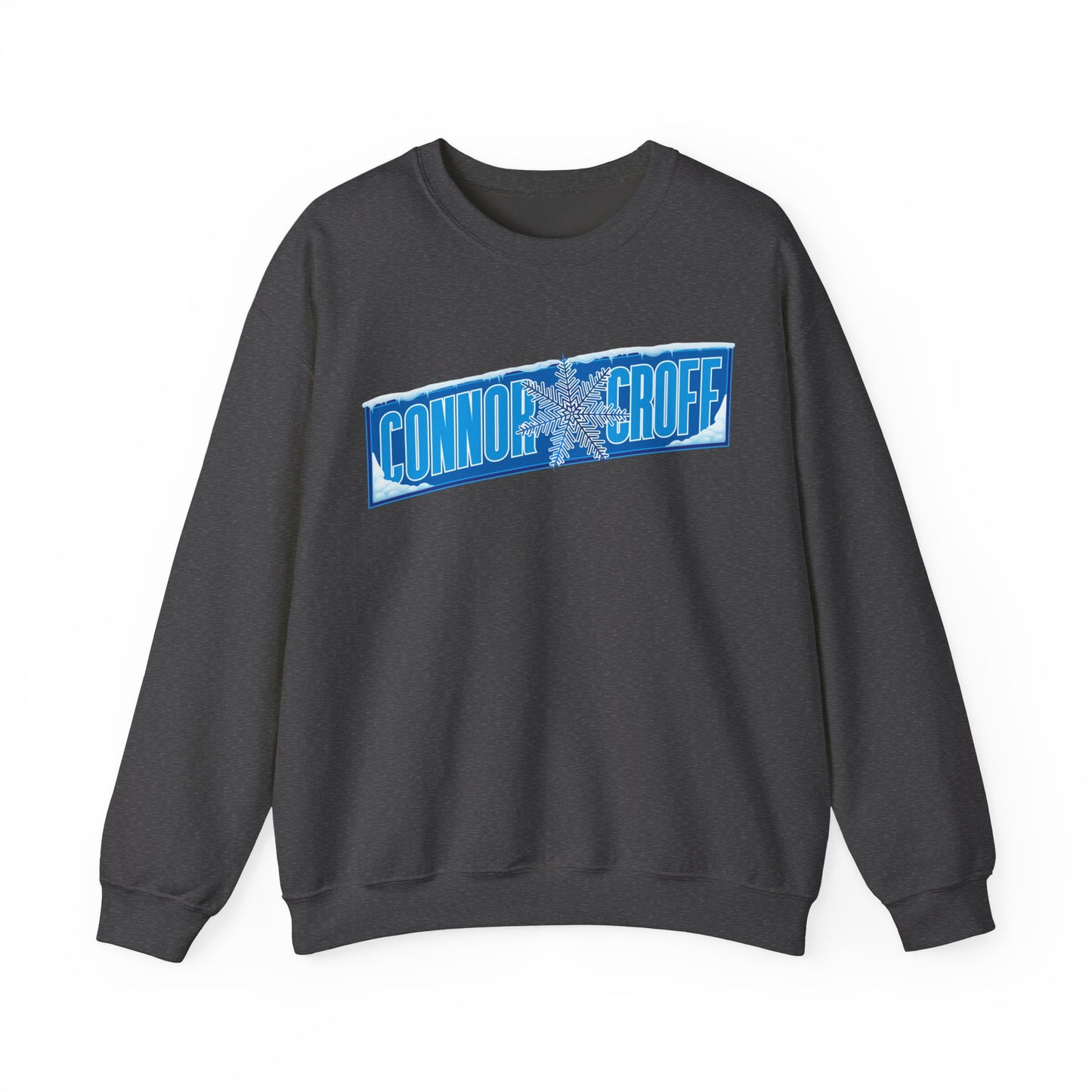 Connor Croff Snowflake Logo Unisex Heavy Blend™ Crewneck Sweatshirt