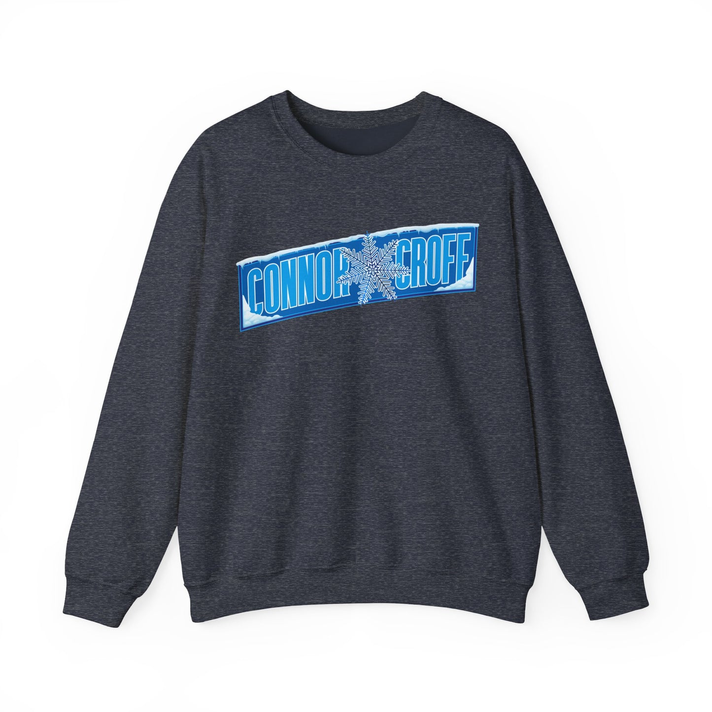 Connor Croff Snowflake Logo Unisex Heavy Blend™ Crewneck Sweatshirt