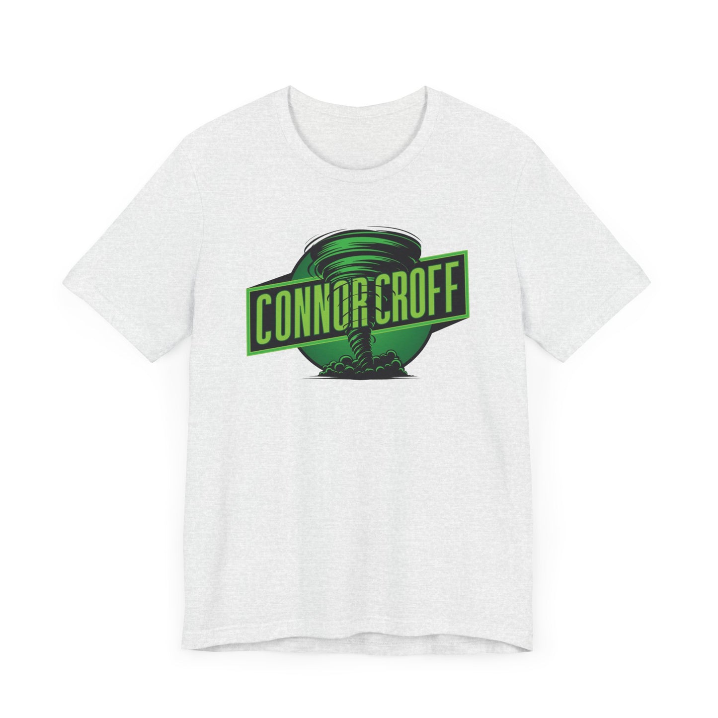 Connor Croff Green Circle Logo Unisex Jersey Short Sleeve Tee