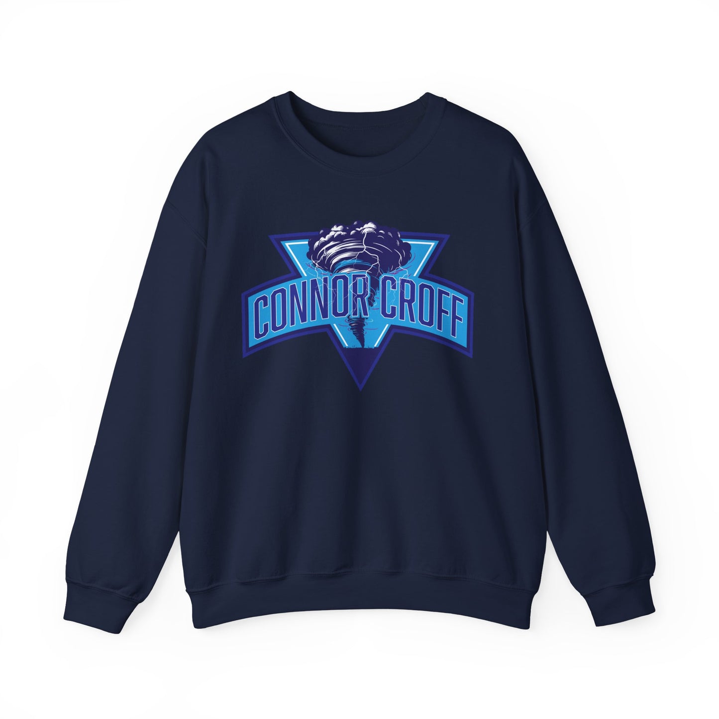 Connor Croff Blue Logo Unisex Heavy Blend™ Crewneck Sweatshirt