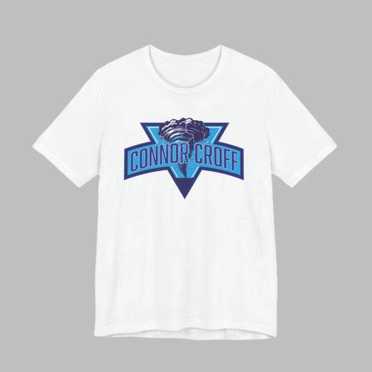 Connor Croff Blue Logo Unisex Jersey Short Sleeve Tee