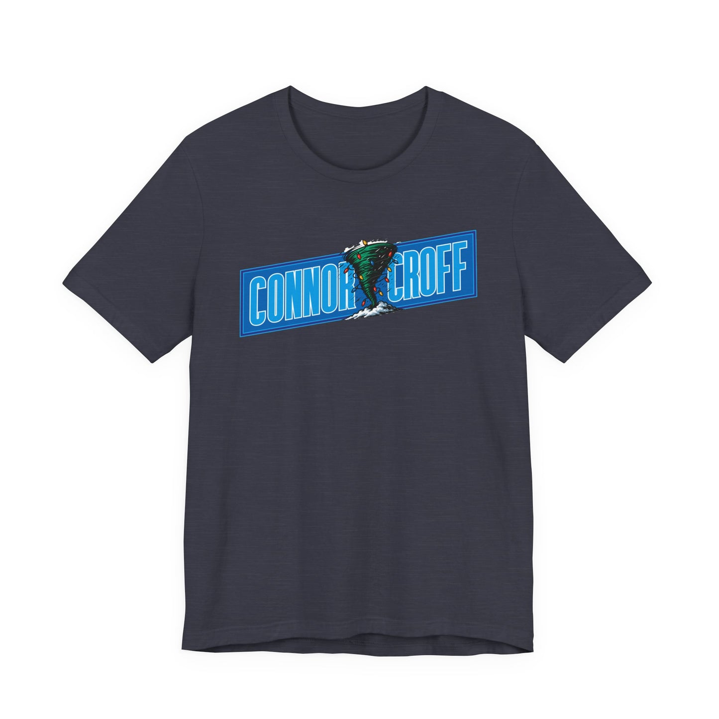 Connor Croff Christmas Logo Unisex Jersey Short Sleeve Tee