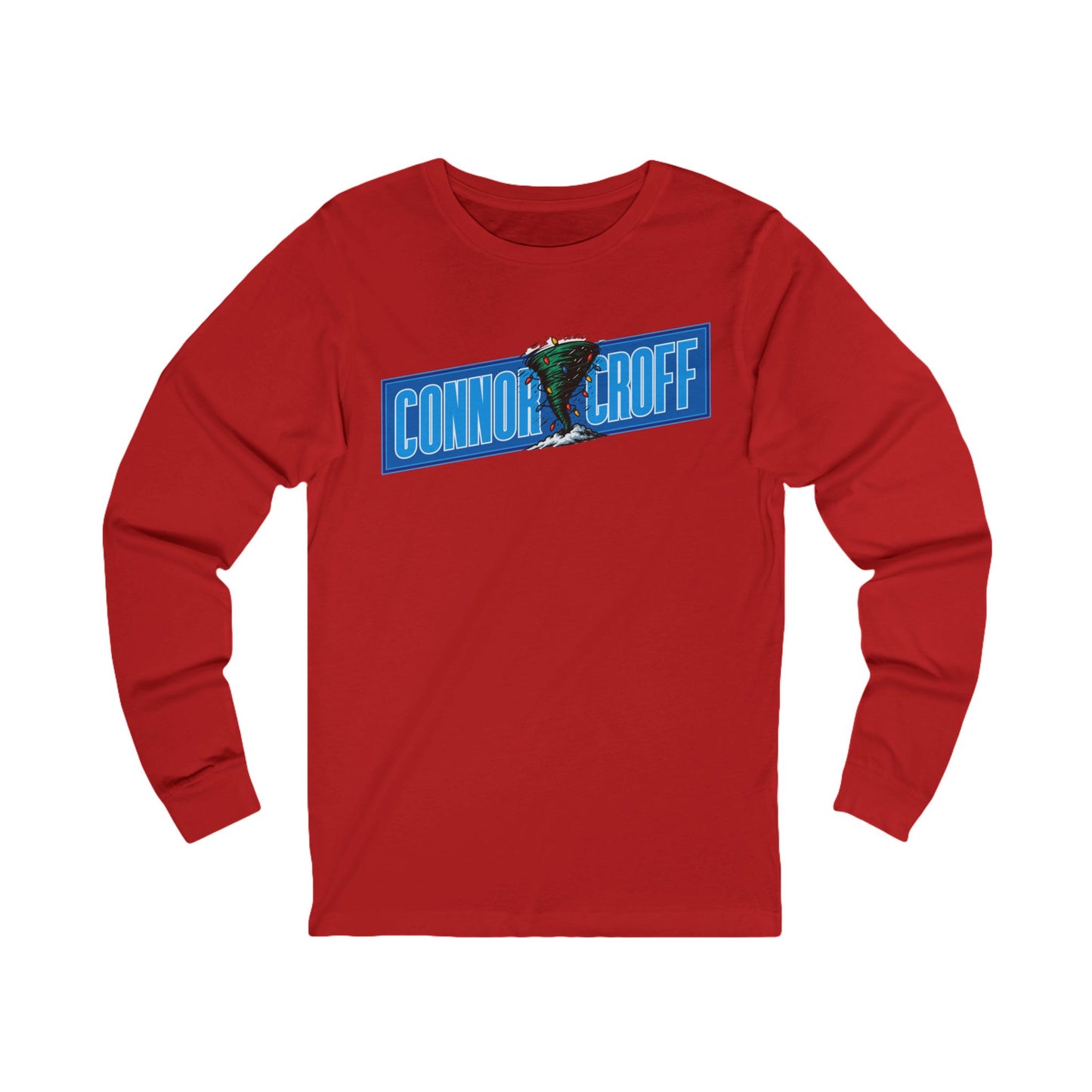 Connor Croff Christmas Logo Unisex Jersey Long Sleeve Tee